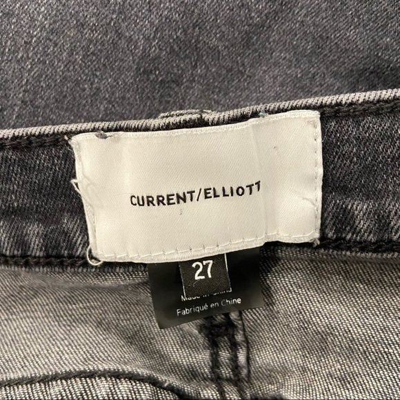 Current Elliot Busted Knee Skinny Jeans size 27 - Picture 6 of 6